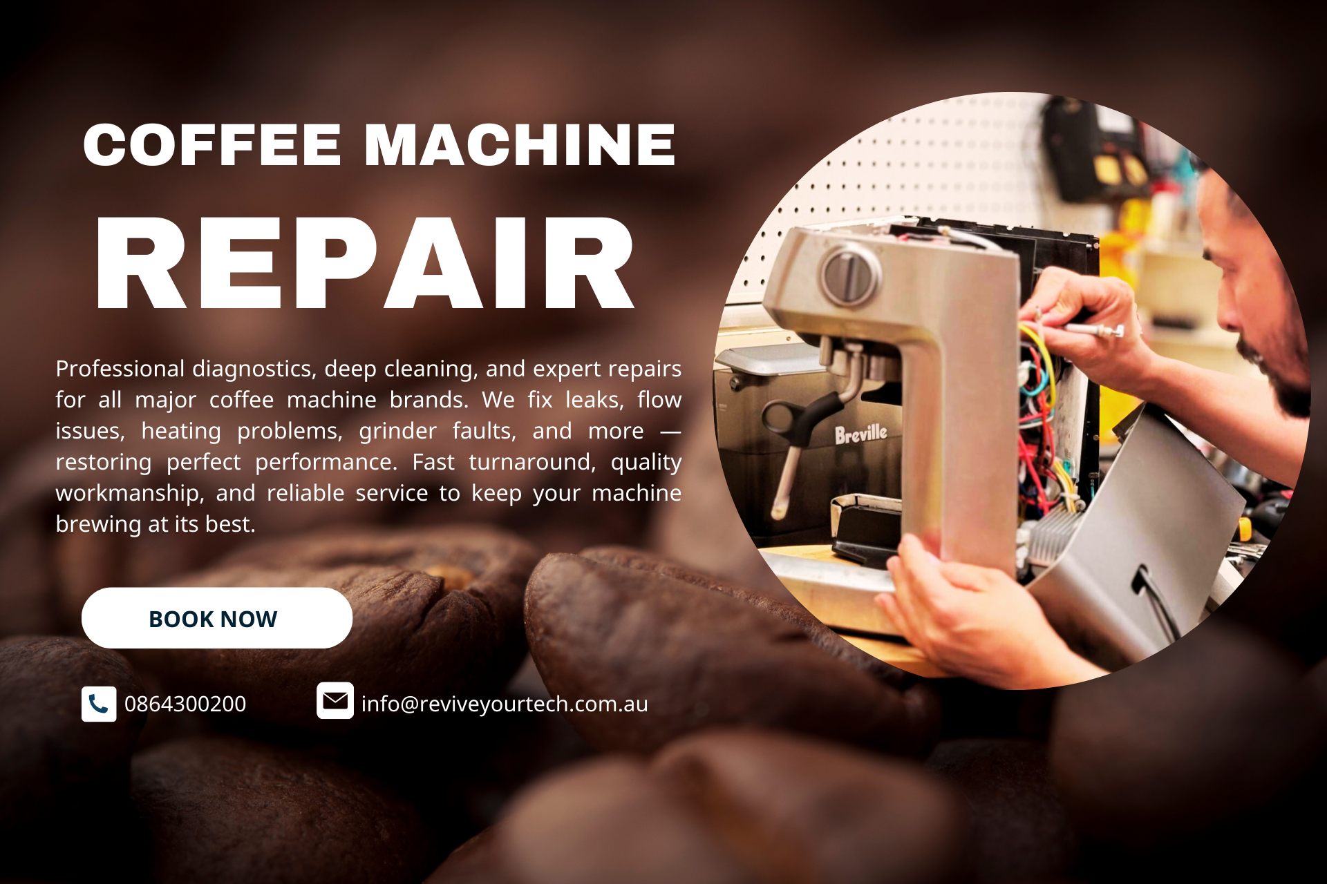 Revive Tech Australia Coffee Machine Repairs in Perth WA